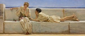 Sir-Lawrence-Alma-Tadema-Una-domanda-1877-olio-su-tavola523